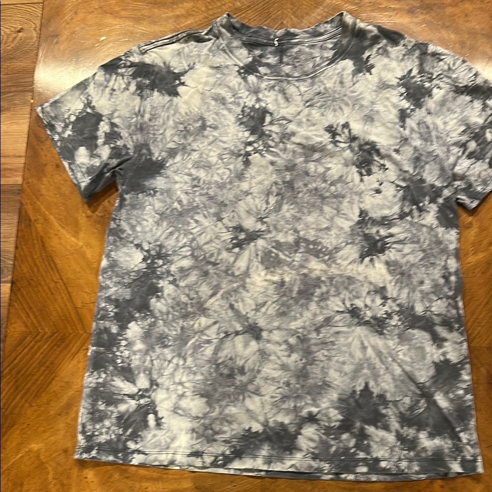 lululemon athletica Kids Tie-Dye T-Shirt - Black and Gray